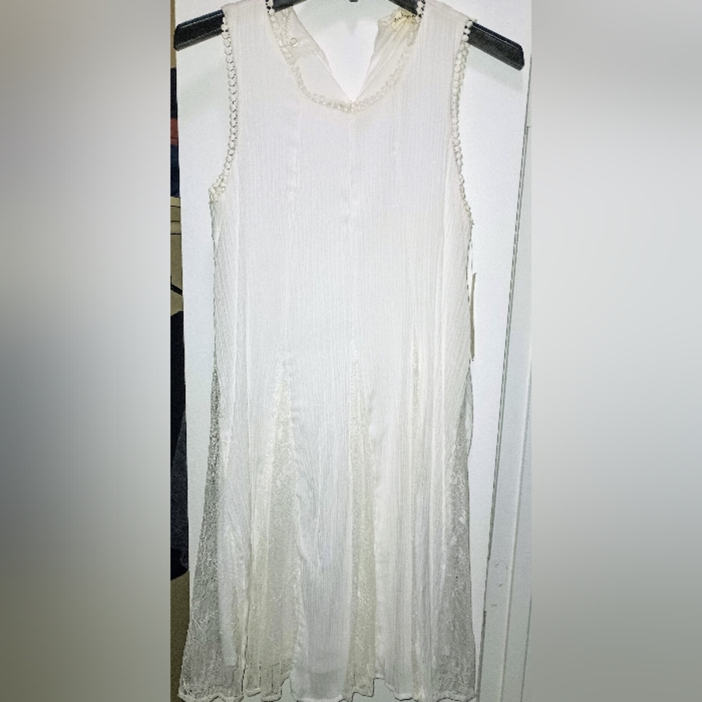Stunning white mini dress
